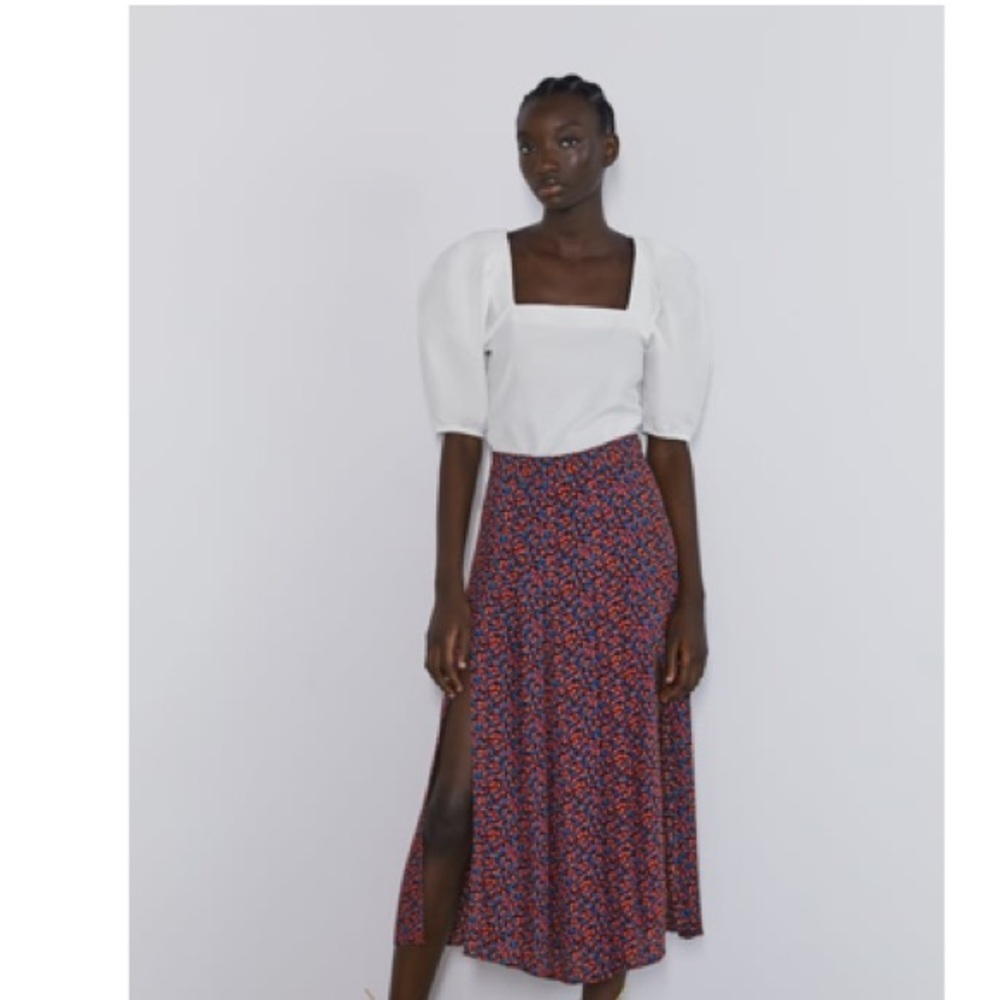 Zara white top size M - Picture 2 of 2